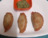 A picture of step 8 of Unique Filling Wale Ghughare --- French Beans & Paneer Snack.