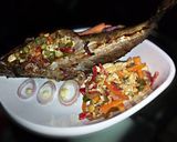 A picture of step 8 of Grilled stuffed fish.