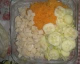 Foto del paso 2 de la receta: Ensalada colorida, con palmitos, zanahoria, paltas y más 🥗