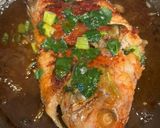 A picture of step 2 of One-Sun Red Snapper with Sweet and Sour Sauce.