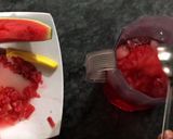 A picture of step 2 of Watermelon Juice.