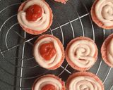 Une image de l'étape 35 de Macarons à la fraise.