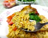 Foto langkah ke 9 dari resep Nasi Briyani Kearifan Lokal pakai Beras Pera.