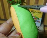 Foto langkah ke 6 dari resep Bakpao (no mixer) karakter durian montong.