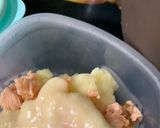 Foto langkah ke 5 dari resep 122. Steamed salmon with white sauce.