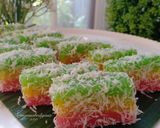 Foto langkah ke 9 dari resep Lapis Singkong Pelangi.