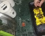 A picture of step 11 of Microwave Khandvi.