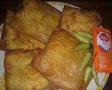 Foto langkah ke 5 dari resep Martabak Tahu.