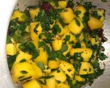 A picture of step 2 of Moringa Pumpkin khichdi.