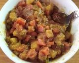 A picture of step 3 of Veg Ď samosa.