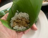Foto langkah ke 7 dari resep Lupis Ayam Serundeng.