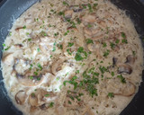 Foto del paso 7 de la receta: Mafalda con crema de Champiñones
