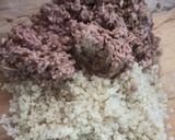Foto del paso 2 de la receta: Zapallo relleno con quinoa y atún