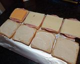 Foto del paso 2 de la receta Sándwich con bechamel y huevo frito