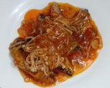 Foto langkah ke 3 dari resep Jamur Enoki dengan Sarden.