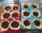 Foto del paso 6 de la receta: Pastelitos con mermelada y chocolate en obleas de empanadillas tipo argentina