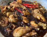 Gambar langkah 3 resipi Ayam kampung masak halia.