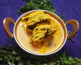 अरबी पत्ती की कढ़ी (Arbi patti ki kadhi recipe in hindi) रेसिपी चरण 9 फोटो