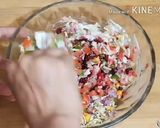A picture of step 3 of Veggies Chesse Sandwich.