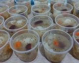 Foto langkah ke 2 dari resep Peach Gum Dessert.