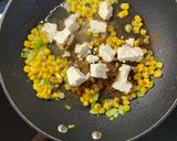 A picture of step 2 of Sweet Corn and Feta Samosas.