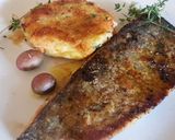 Foto del paso 6 de la receta: Trucha con tortitas de camarón y vegetales