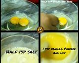 A picture of step 1 of 4 different types of Pancakes.