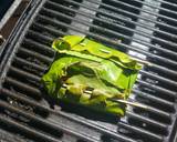 Sticky Rice Chicken Dumplings Wrapped in Banana Leaf recipe step 18 photo