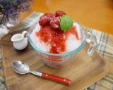 A picture of step 9 of Winter Special: Strawberry Shaved Ice – A Sweet Berry Treat.