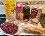 Foto del paso 1 de la receta: Albóndigas en salsa de almendras, sin gluten, sin lactosa