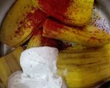 A picture of step 3 of Kadali bhaja.