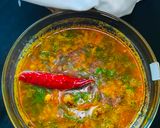 A picture of step 4 of Garlic dal palak.