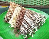 Foto langkah ke 6 dari resep Crepes Sarang Laba Laba.