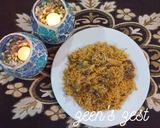 A picture of step 5 of Dahi ki Tahari.