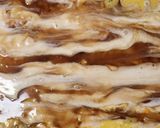 A picture of step 4 of Pancake breakfast casserole.