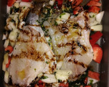 Foto del paso 4 de la receta: Dorada al horno con pimiento y cebolla
