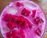 Foto langkah ke 3 dari resep Es Buah Naga Susu Pink🎀.
