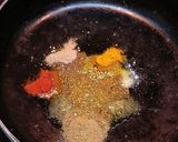 A picture of step 2 of Dry Spicy Baby Potatoes.