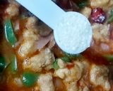 A picture of step 9 of Sweet & sour chicken.