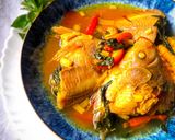 Foto langkah ke 5 dari resep 242. Kepala Kakap Kuah Asam Khas Manado.