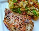 A picture of step 3 of Savoy Cabbage With Bacon.