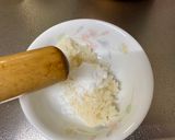A picture of step 2 of Fruits Coconut Milk with Sweet Sticky Rice.