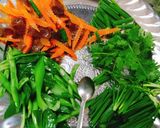 Hình bước làm 3 của món Miến hoa đậu biếc