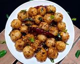 A picture of step 11 of Spicy Ammini Kozhukattai.