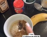 Foto do passo 1 de Bolo de banana de microondas