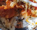 Foto langkah ke 3 dari resep Sosis Mentai Rice.