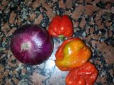 My simple faten dankali with boil egg