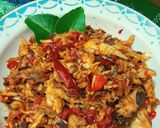 Foto langkah ke 1 dari resep Nasi bakar tuna pedas.