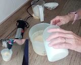 Foto del paso 1 de la receta Magdalenas de leche de coco/sin aceite sin mantequilla