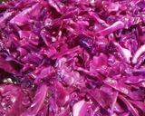 A picture of step 4 of Corned Beef and Red Cabbage.